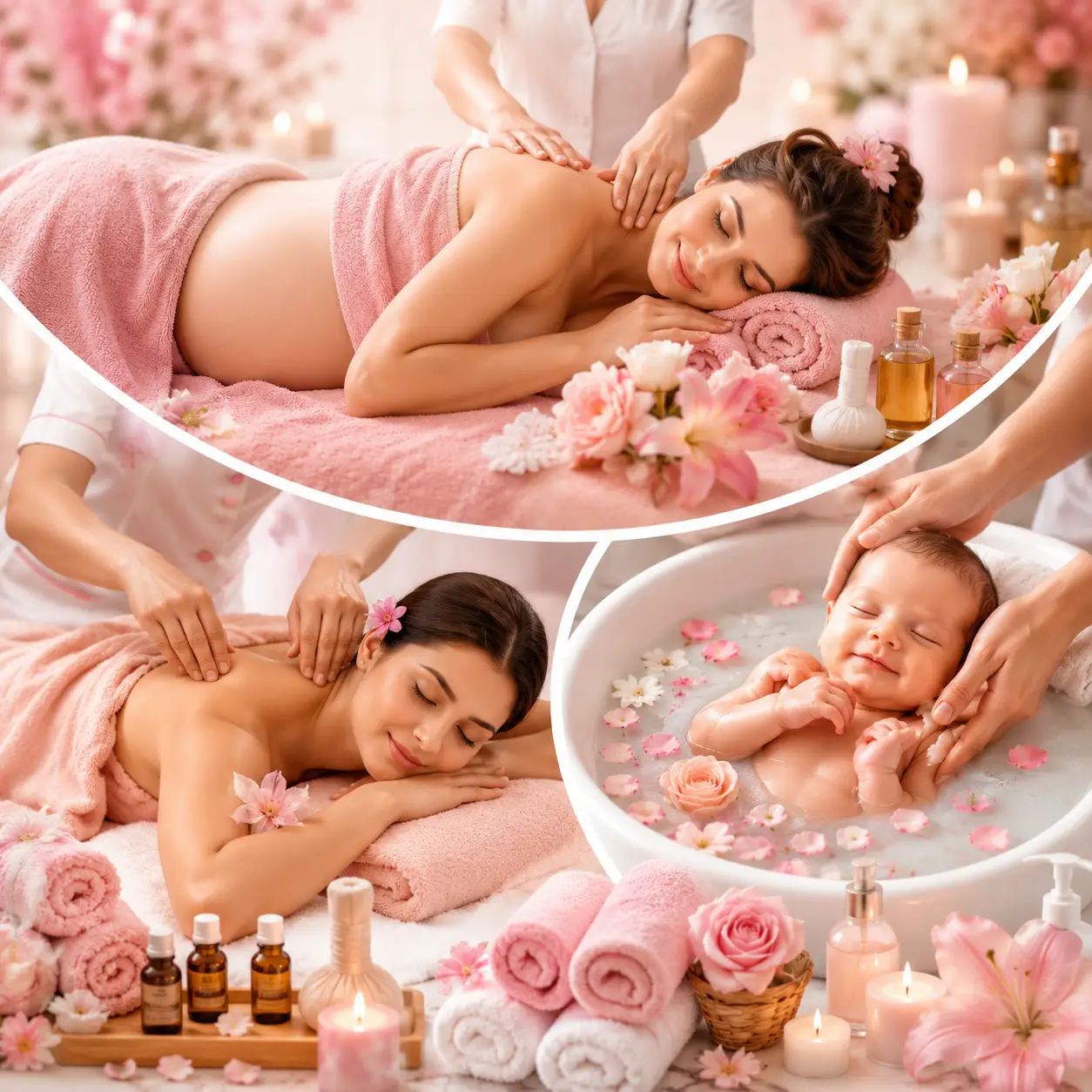 Serenity Massage therapist providing wellness treatment