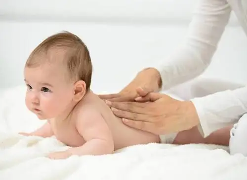 New born baby massage and bath service